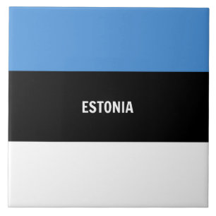 Flag of Estonia Tile