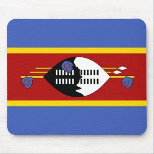 Flag of Eswatini (Swaziland) Mouse Mat