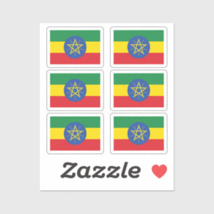 Flag of Ethiopia Collection pack of 6