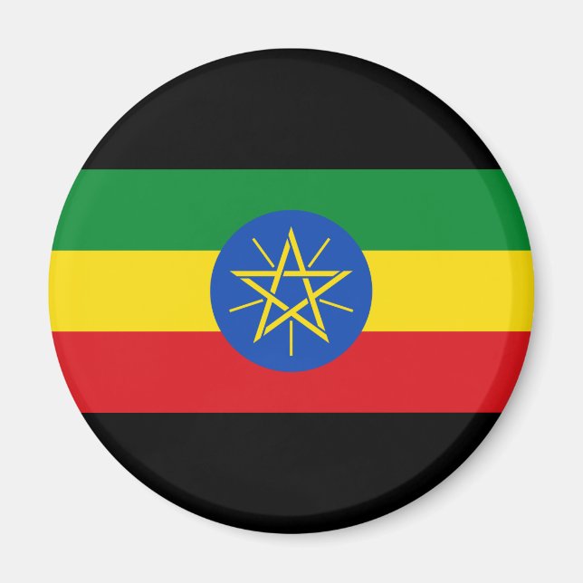 Flag of Ethiopia Magnet (Front)
