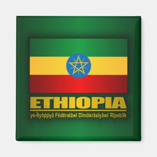 Flag of Ethiopia Magnet (Front)
