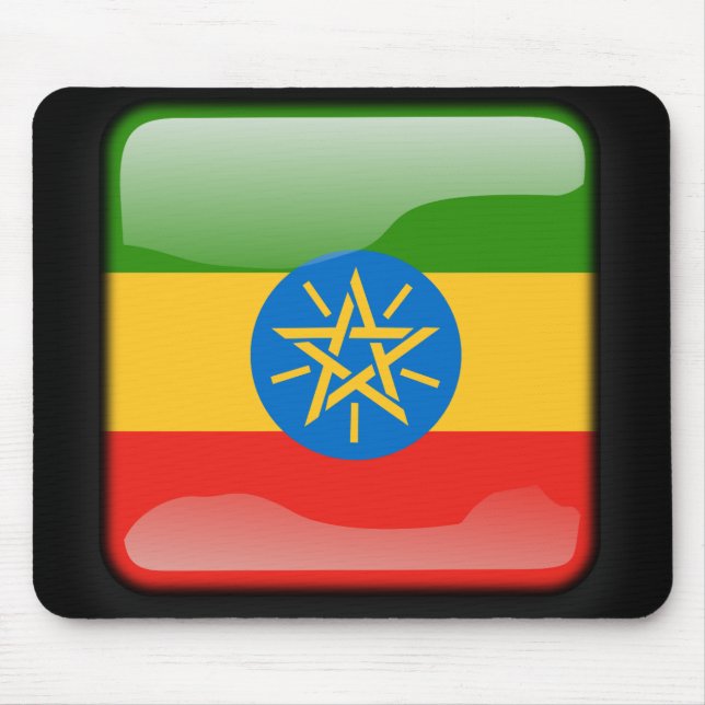 Flag of Ethiopia Mouse Mat (Front)