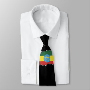 Flag of Ethiopia Tie
