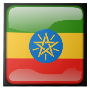 Flag of Ethiopia Tile