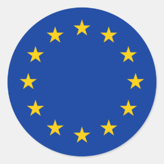 FLAG OF EUROPE STICKERS