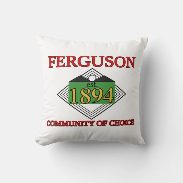 Flag of Ferguson, Missouri Cushion (Front)