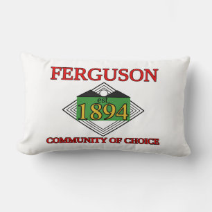 Flag of Ferguson, Missouri Lumbar Cushion