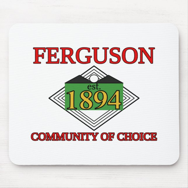 Flag of Ferguson, Missouri Mouse Mat (Front)