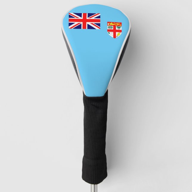 Flag of Fiji Island Golf Head Cover (Front)