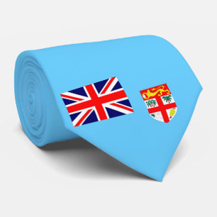 Flag of Fiji Island Tie