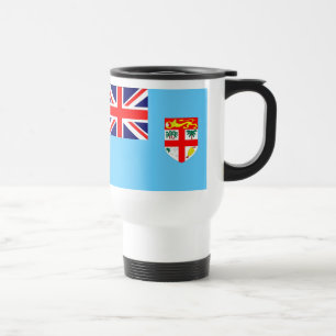 Flag of Fiji Island Travel Mug