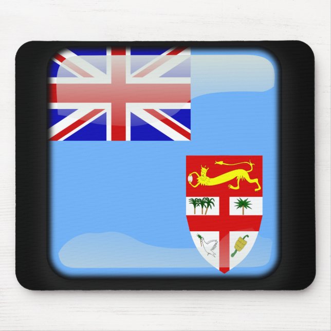 Flag of Fiji Mouse Mat (Front)
