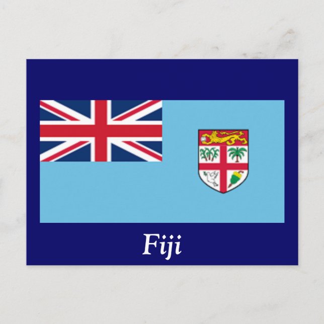 Flag of Fiji Postcard (Front)