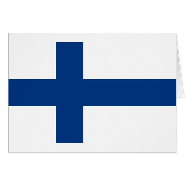 Flag of Finland (Front Horizontal)