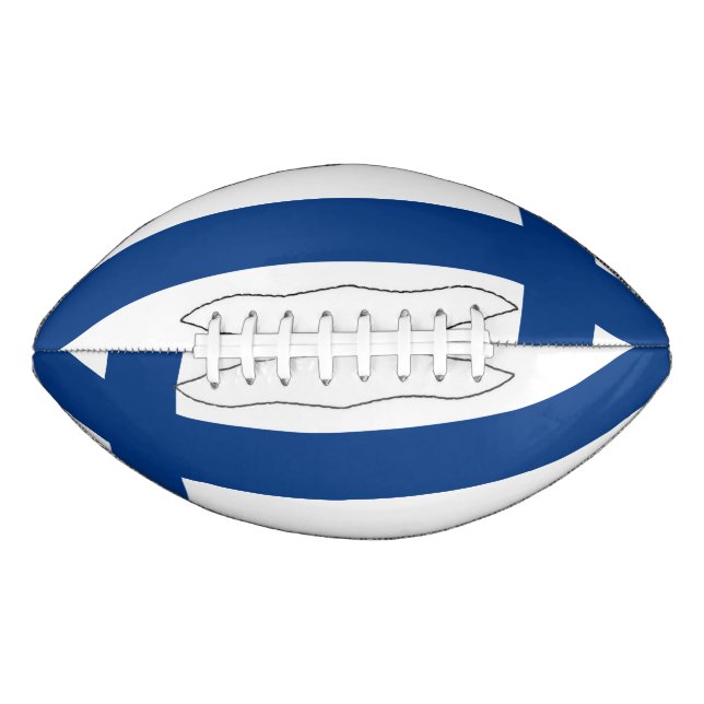 Flag of Finland Blue Cross Suomi American Football (Front)