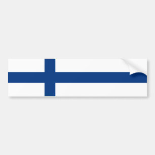 Flag of Finland Bumper Sticker