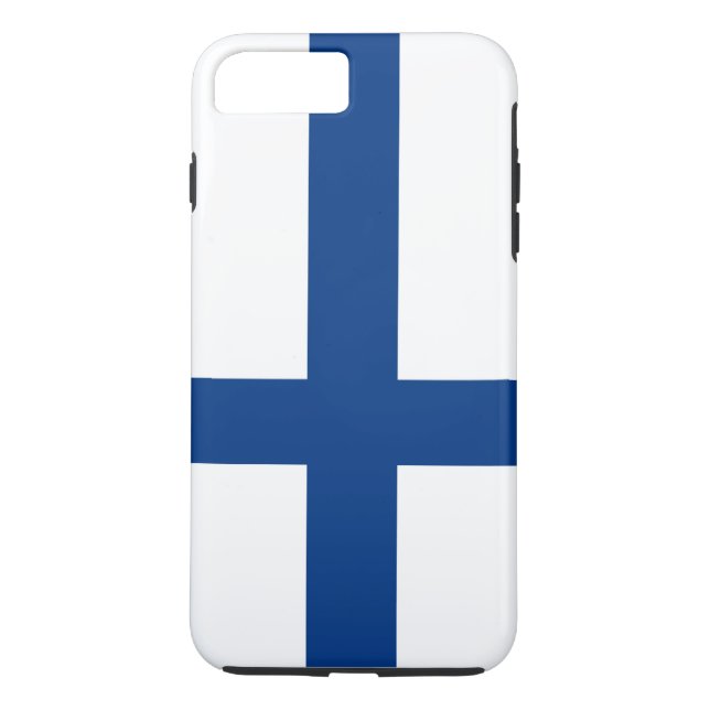 Flag of Finland Case-Mate iPhone Case (Back)
