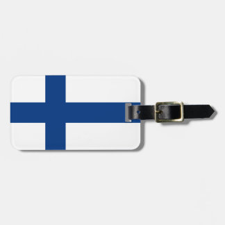 Flag of Finland Luggage Tag