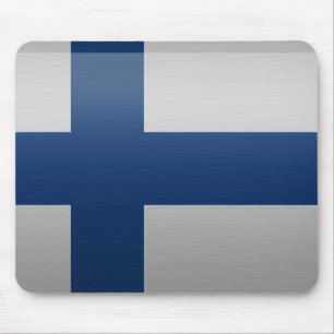 Flag of Finland Mouse Mat