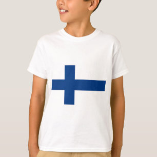 Flag of Finland - Suomen lippu - Finlands flagga T-Shirt
