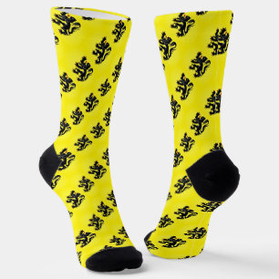 Flag of Flanders Socks