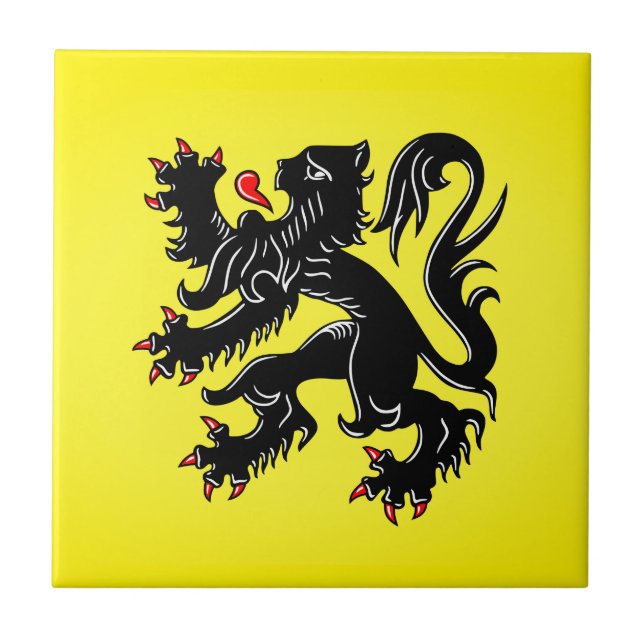 Flag of Flanders Tile (Front)