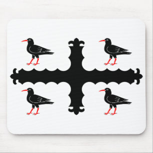 Flag of Flintshire Mouse Pad