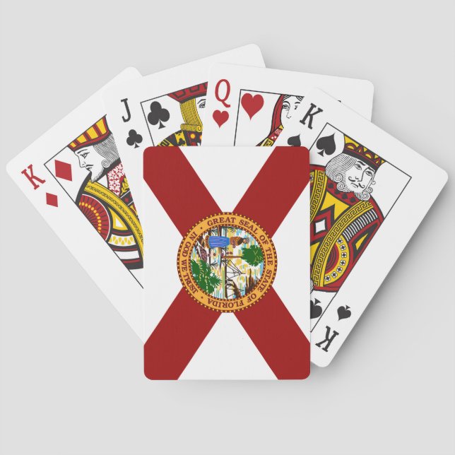 Flag of Florida Playing Cards (Back)