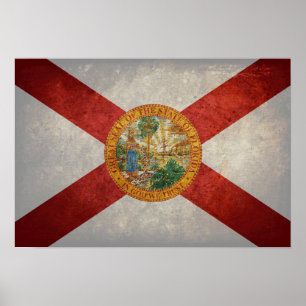 Flag of Florida Poster