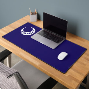 Flag of Fort Moultrie, South Carolina Desk Mat
