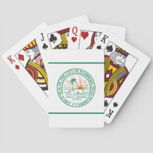 Flag of Fort Pembroke Pines, Florida Playing Cards