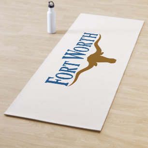 Flag of Fort Worth (Texas) Yoga Mat