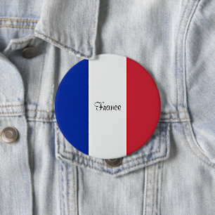 Flag of France  Button