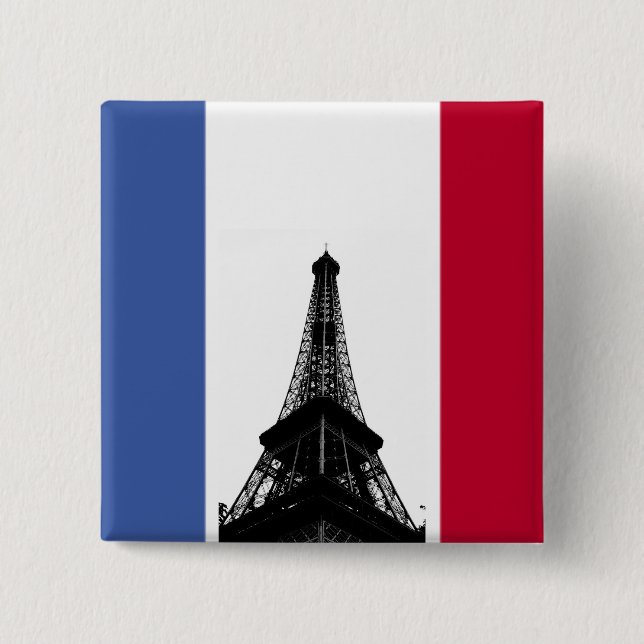 Flag of France Button (Front)