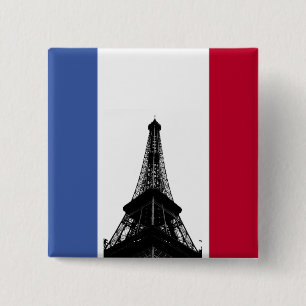 Flag of France Button