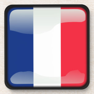Flag of France Coaster