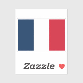 Flag of France custom-cut