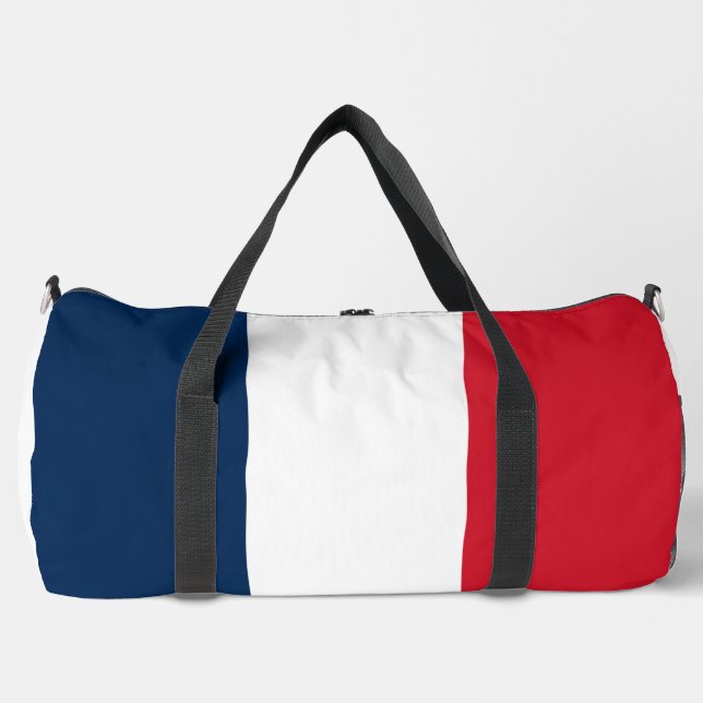 Flag of France Duffle Bag (Front)