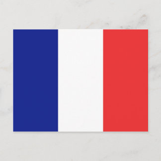 Flag of France French Tricolore Postcard