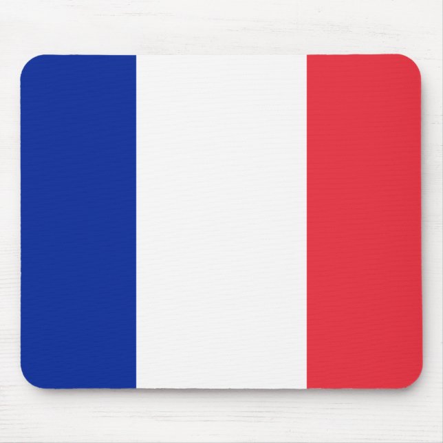 Flag of France Mouse Mat (Front)