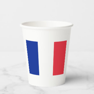 Flag of France Paper Cups
