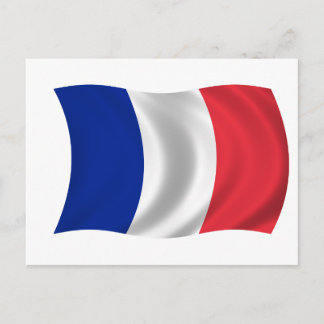 Flag of France Postcard