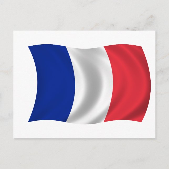 Flag of France Postcard (Front)