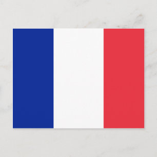 Flag of France Postcard