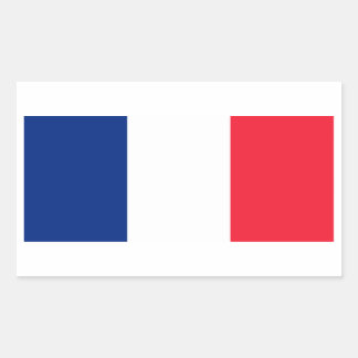 Flag of France Rectangular Sticker