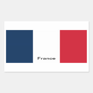 Flag of France Rectangular Sticker