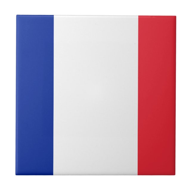 Flag of France Tile (Front)