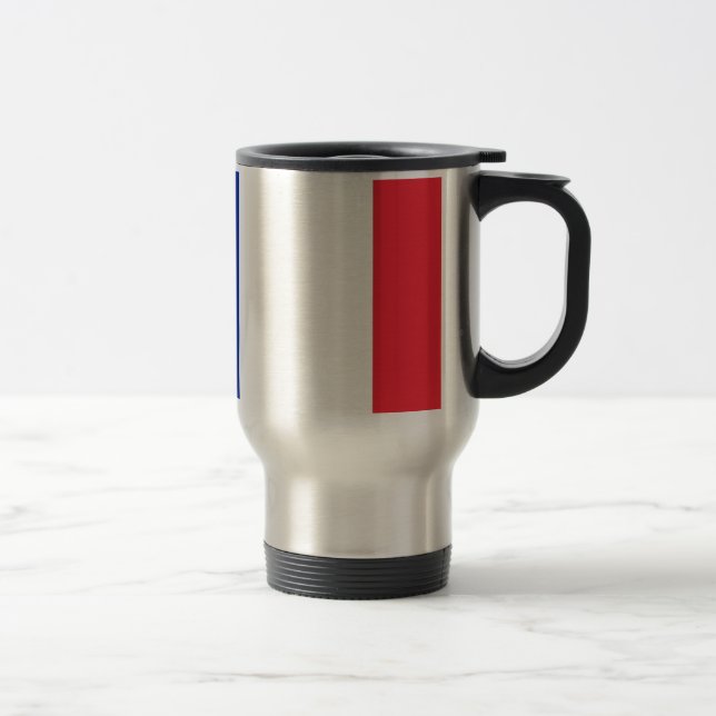 Flag of France Travel Mug (Right)