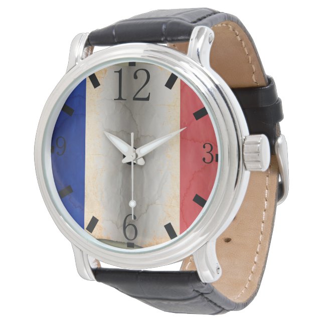 Flag of France Watch (Angled)