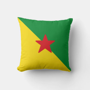 Flag of French Guiana Cushion